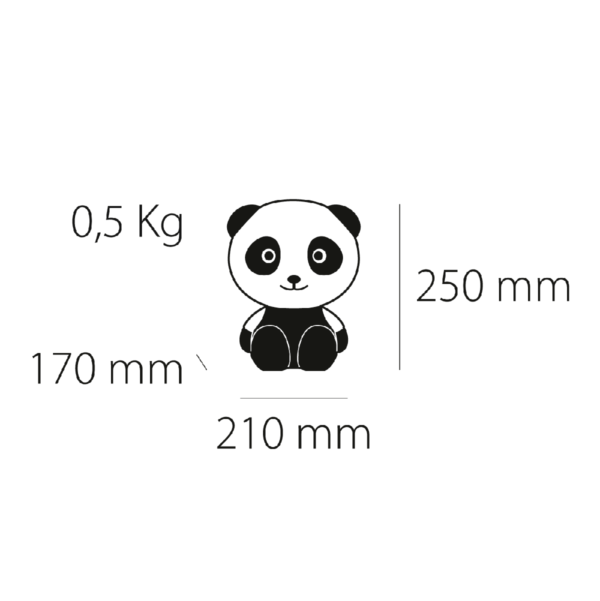 Sobremesa Panda